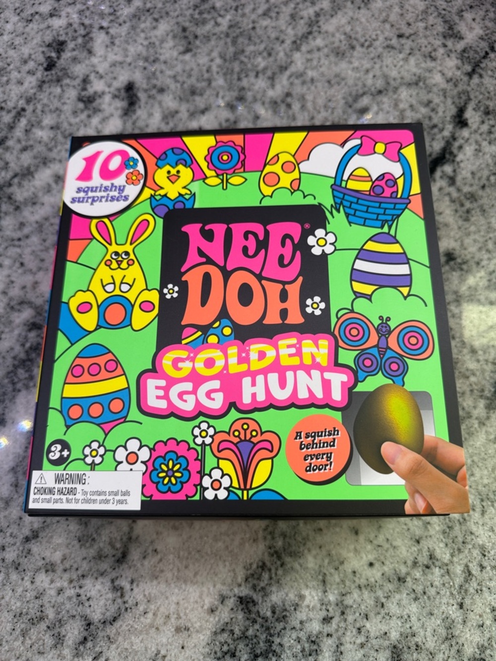 Golden Egg Hunt Squishy Set - Bright Multi